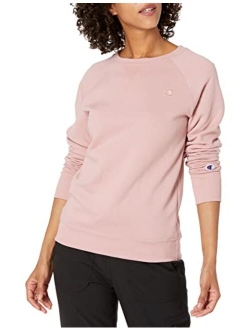 Women's Pullover Powerblend Crew, C Logo