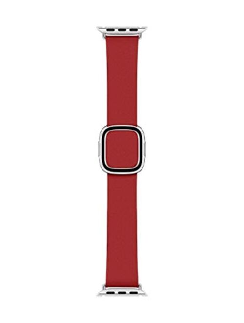 Apple Watch Band - 40mm - Scarlet - Large - Modern Buckle