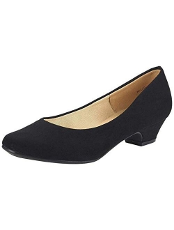 Women's Mila Low Chunky Heel Pump Shoes