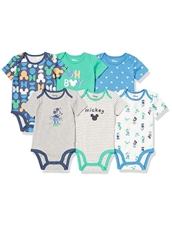 Boys' Baby Disney | Marvel | Star Wars Short-Sleeve Bodysuits