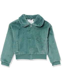 Girls and Toddlers' Faux Fur Jacket