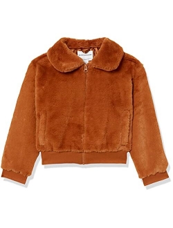 Girls and Toddlers' Faux Fur Jacket