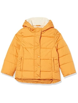 Girls and Toddlers' Heavy-Weight Hooded Puffer Jackets