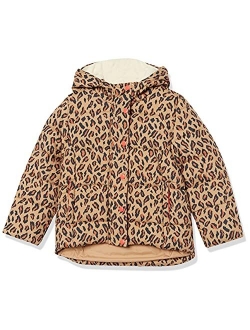 Girls and Toddlers' Heavy-Weight Hooded Puffer Jackets