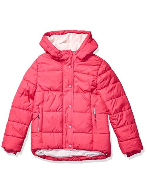 Amazon Essentials Girls and Toddlers' Heavy-Weight Hooded Puffer Jackets