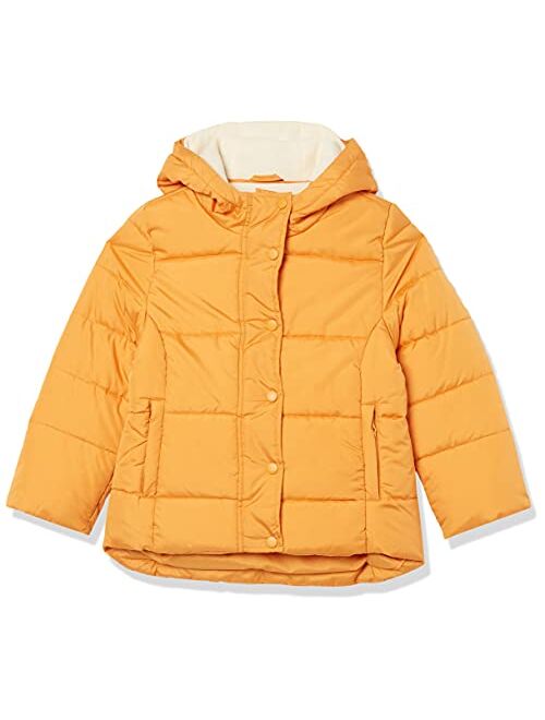 Amazon Essentials Girls and Toddlers' Heavy-Weight Hooded Puffer Jackets