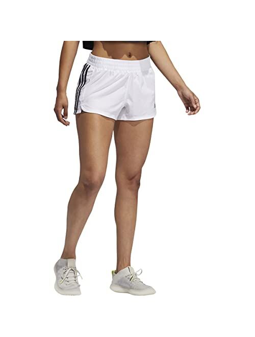 adidas Women's Pacer 3-Stripes Woven Shorts