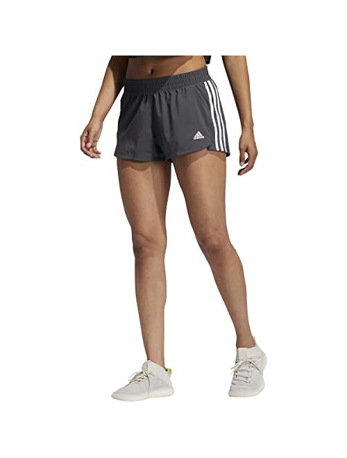 adidas Women's Pacer 3-Stripes Woven Shorts