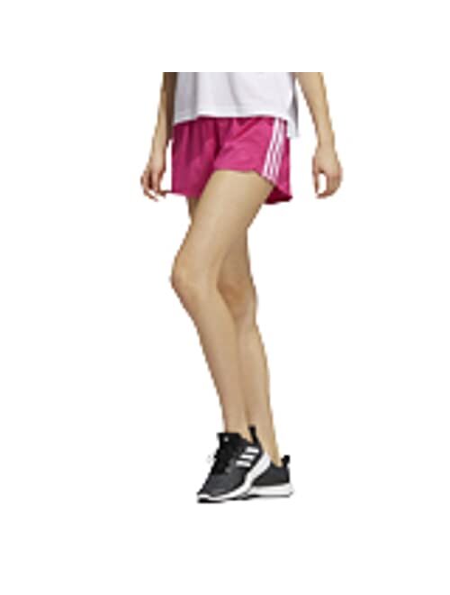 adidas Women's Pacer 3-Stripes Woven Shorts