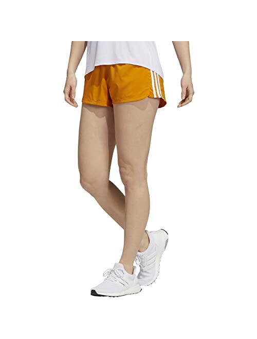 adidas Women's Pacer 3-Stripes Woven Shorts