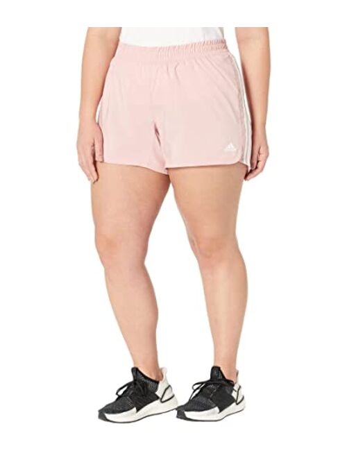 adidas Women's Pacer 3-Stripes Woven Shorts