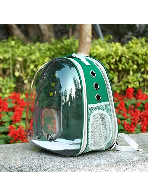 MeowLover Cat Backpack Carrier Expandable, Pet Carrier Backpack, Space Capsule Animals Bag, Airline-Approved, Designed for Travel, Hiking, Walking & Outdoor Use