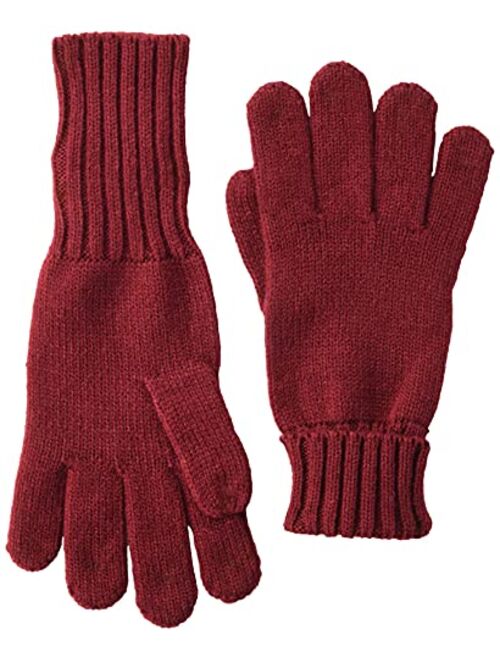 Amazon Essentials Women's Ribbed Gloves