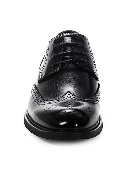 Temeshu Men's Dress Shoes Casual Oxford Shoes Business Formal Shoes