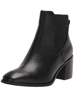 Women's Square Block-Heel Chelsea Boot