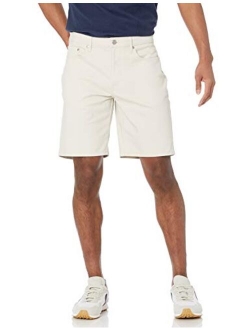 Men's Straight-fit 9" Inseam Stretch 5-Pocket Short