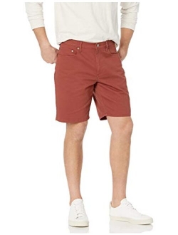 Men's Straight-fit 9" Inseam Stretch 5-Pocket Short