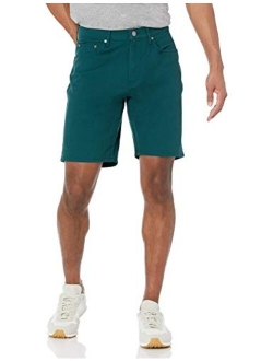 Men's Straight-fit 9" Inseam Stretch 5-Pocket Short