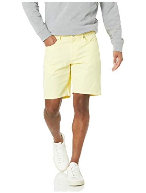 Amazon Essentials Men's Straight-fit 9" Inseam Stretch 5-Pocket Short