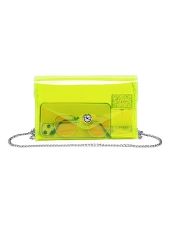 Vorspack Clear Purse Gift for Women Clear Crossbody Bag Cute for Sports Concert Prom Party Present