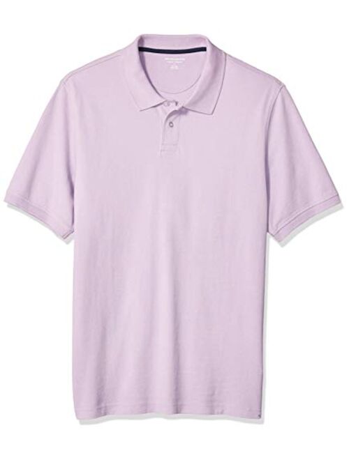 Buy Amazon Essentials Men's Regular-fit Cotton Pique Polo Shirt ...