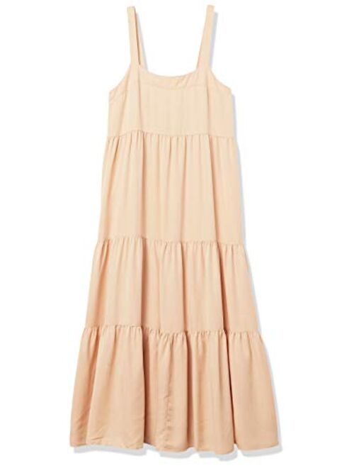 The Drop Women's Britt Tiered Maxi Tent Dress