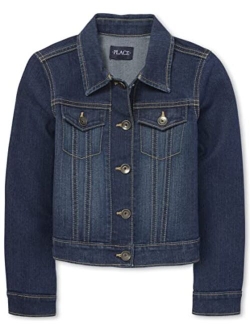 Girls' Basic Denim Jacket