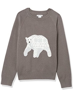 Boys and Toddlers' Pullover Crewneck Sweater