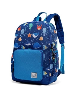 Kids backpacks,VASCHY Cute Lightweight Water Resistant Preschool Backpack for Boys and Girls Chest Strap