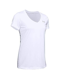 Women's Tech Short Sleeve V-Neck - Solid