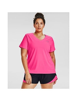 Women's Tech Short Sleeve V-Neck - Solid