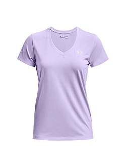 Women's Tech Short Sleeve V-Neck - Solid