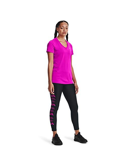 Under Armour Women's Tech Short Sleeve V-Neck - Solid