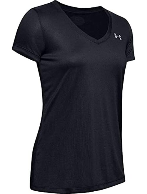 Under Armour Women's Tech Short Sleeve V-Neck - Solid