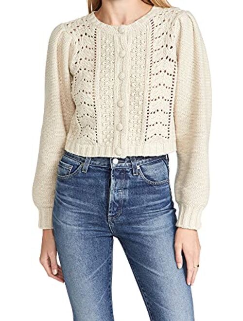 LOVESHACKFANCY Women's Frankel Cardigan