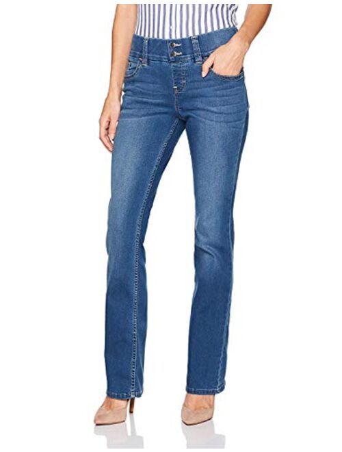 Lee Riders Riders by Lee Indigo Women's Pull on Waist Smoother Bootcut