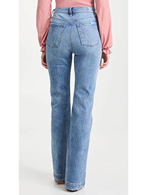 7 For All Mankind Women's Dojo Wide Leg Jeans