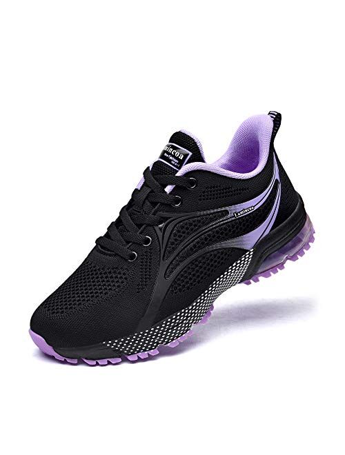 Lamincoa Womens Air Running Shoes Athletic Women Sneakers Non Slip Womens Tennis Shoes