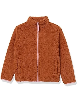 Girls' Sherpa Fleece Full-Zip Jacket