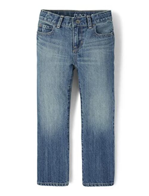 The Children's Place Boys' Basic Bootcut Jeans