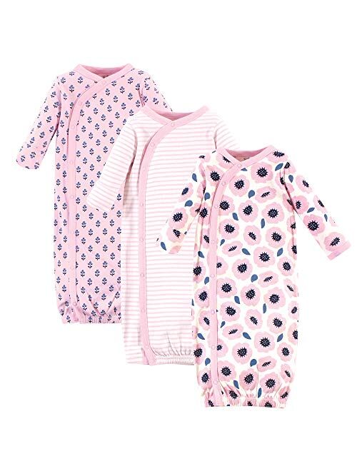 Touched by Nature Baby Girls' Organic Cotton Kimono Gowns