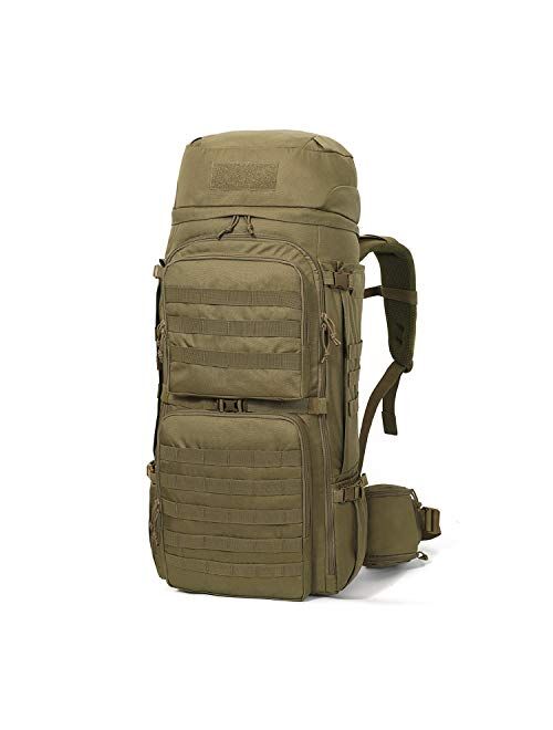 Mardingtop 50L/55L/60L/75L Molle Hiking Internal Frame Backpacks with Rain Cover for Camping,Backpacking,Travelling