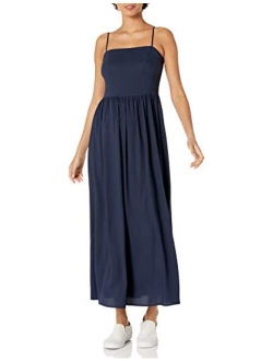 Amazon Brand - Goodthreads Women's Georgette Smock-Back Cami Maxi Dress