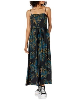 Amazon Brand - Goodthreads Women's Georgette Smock-Back Cami Maxi Dress