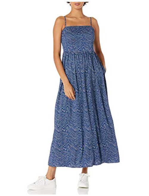 Amazon Brand - Goodthreads Women's Georgette Smock-Back Cami Maxi Dress