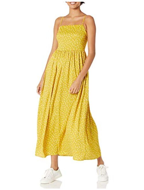 Amazon Brand - Goodthreads Women's Georgette Smock-Back Cami Maxi Dress