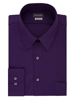 Men's Dress Shirt Regular Fit Poplin Solid