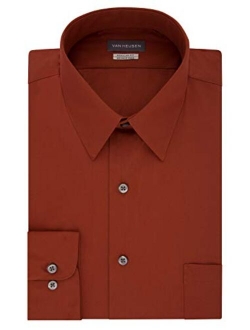 Men's Dress Shirt Regular Fit Poplin Solid