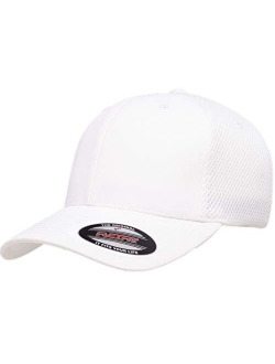 unisex-adult mens Flexfit Ultrafibre Airmesh Fitted Cap