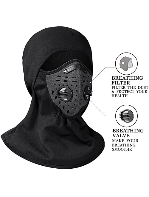 ROCKBROS Ski Mask Balaclava Winter Mask for Men Baclava Cold Weather Thermal Masks Cycling